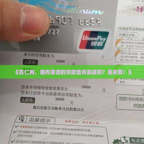 仁寿贷款垫资公司