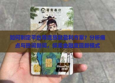 平台导流贷款盈利方案怎么写