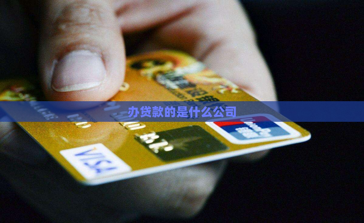 办贷款的是什么公司
