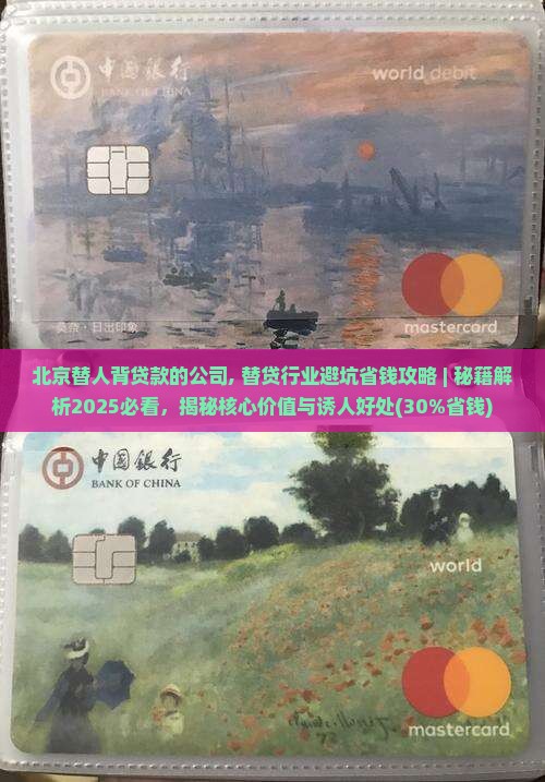 北京替人背贷款的公司