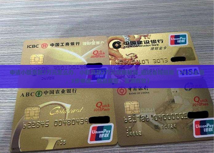 申请小额贷款2万元怎么办
