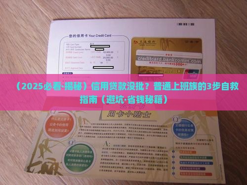 信用贷款没批怎么办