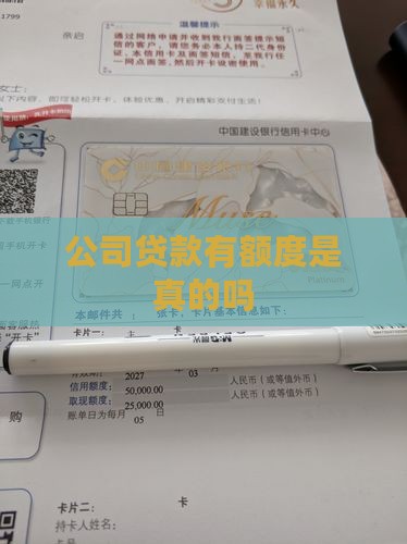 公司贷款有额度是真的吗