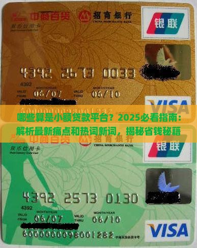 哪些算是小额贷款平台