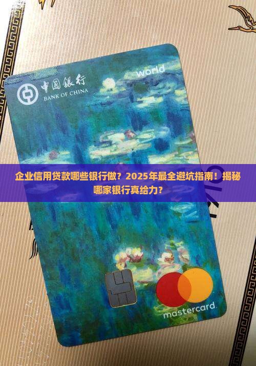 企业信用贷款哪些银行做
