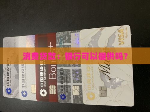 可以去银行贷款消费吗