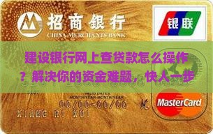 建设银行网上查贷款