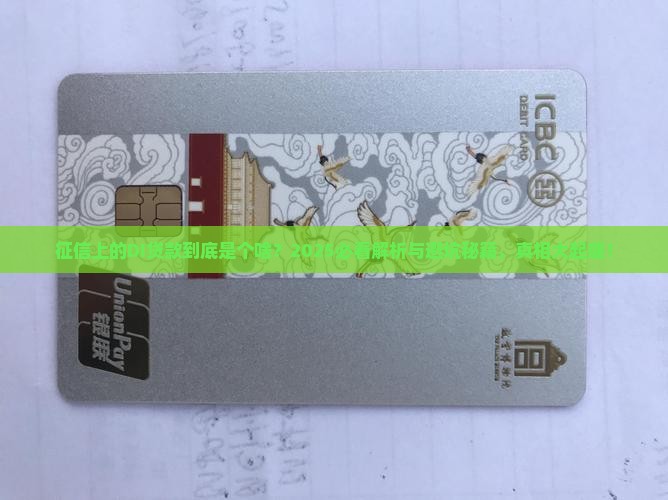 征信显示di贷款是什么