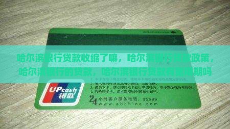 哈尔滨银行贷款收缩了嘛
