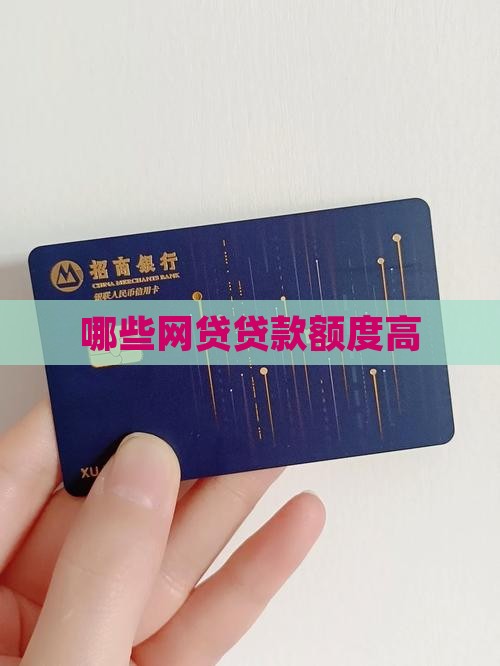哪些网贷贷款额度高