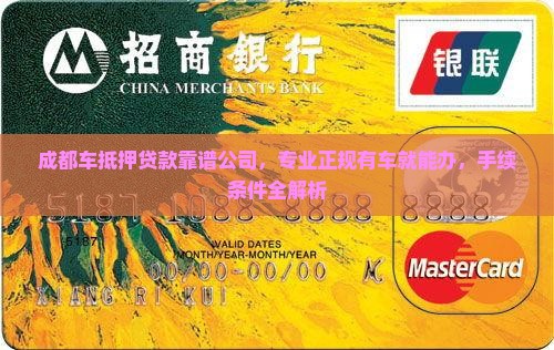 成都车抵押贷款靠谱公司