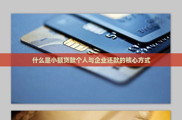 什么是小额贷款还款方式