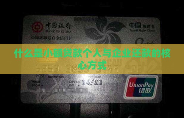 什么是小额贷款还款方式
