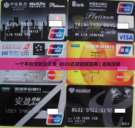 一个平台贷款没还清