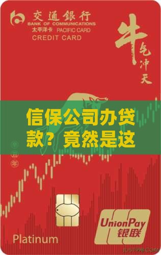 信保公司办贷款