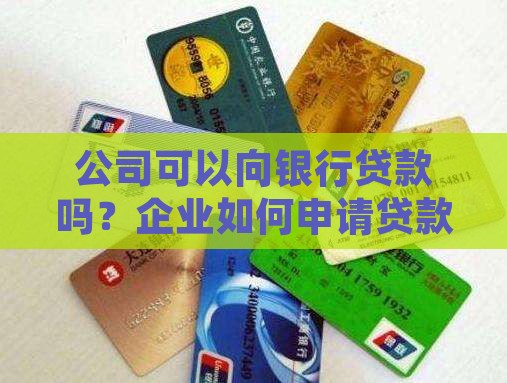 公司可以找银行贷款吗