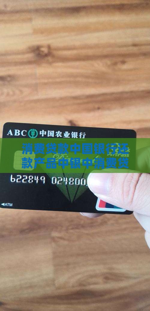 中消费贷款 中消费贷款
