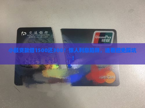小额贷款借1500还300