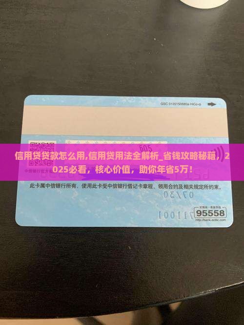 信用贷贷款怎么用