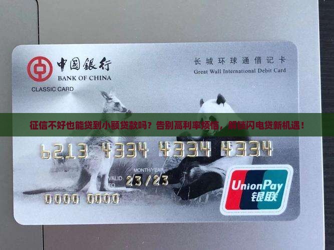 征信小额贷款贷款