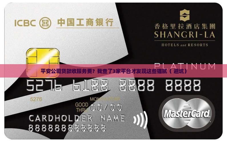 平安公司贷款收服务费