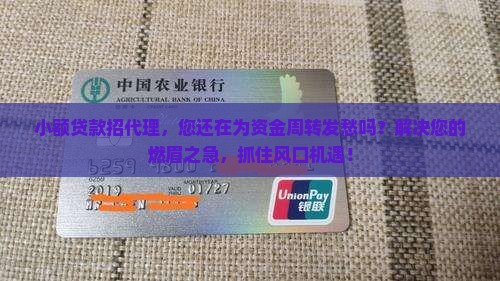 小额贷款招代理