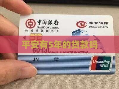 平安普惠有5年的贷款吗