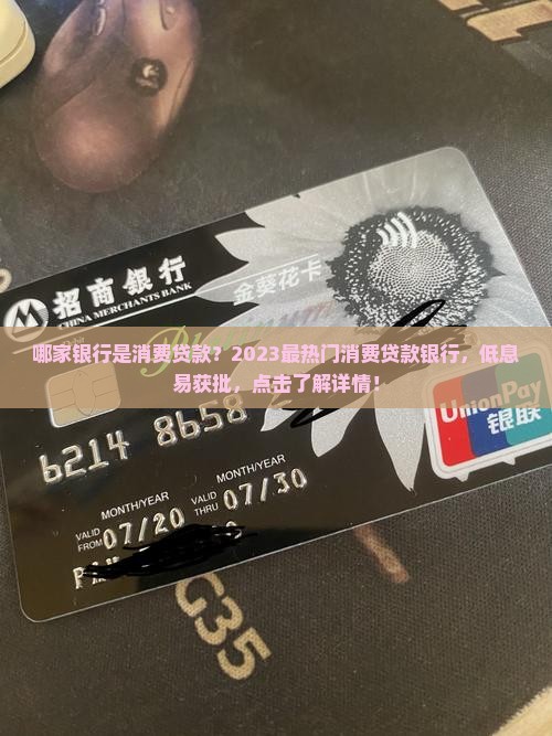 哪家银行是消费贷款