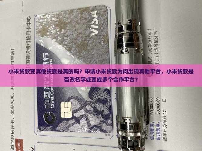 小米贷款变其他贷款