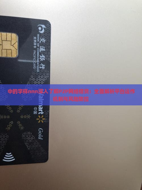 中的字样nnn深入了解P2P网络借贷：全面解析平台运作机制与风险防控