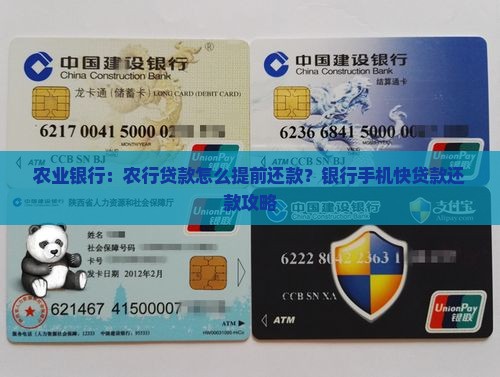 农行手机快贷款如何还款