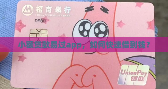 小额贷款易过app