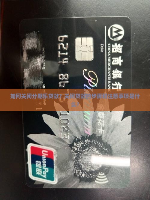 分期乐咋关闭贷款