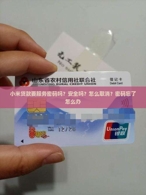 小米贷款要服务密码吗