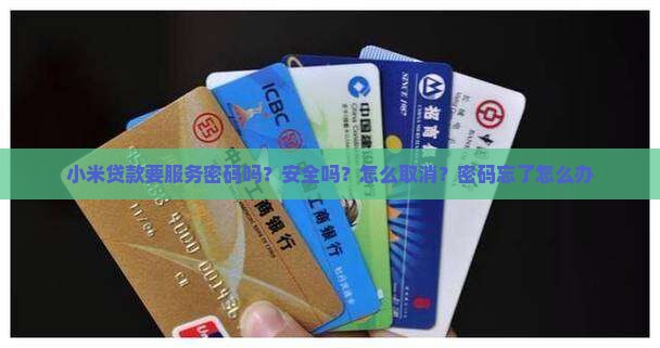 小米贷款要服务密码吗
