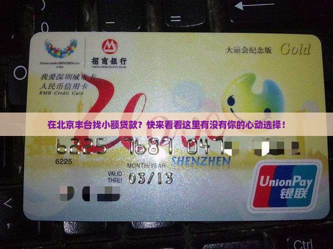 丰台小额贷款在哪里