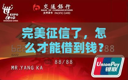 完美征信该怎么贷款