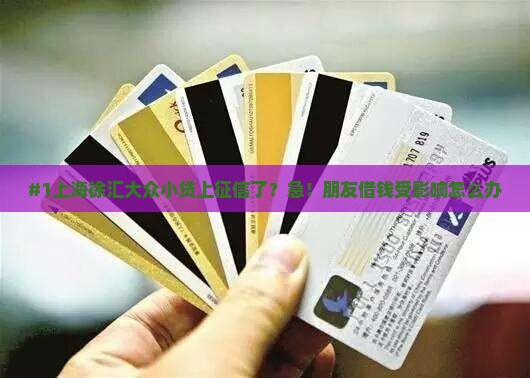 上海徐汇大众小额贷款上征信吗