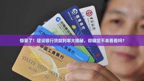 建设银行金融贷款利率 建设银行金融贷款利率