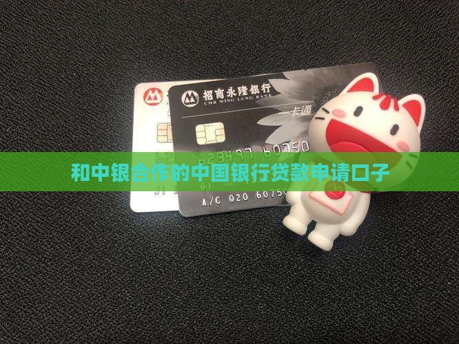 和中银合作的贷款口子