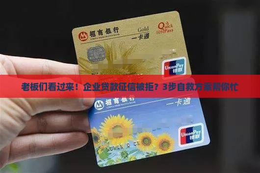 企业贷款征信依据