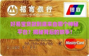 好易宝贷款是哪个平台