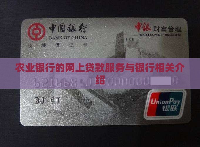 农业银行开通网上贷款吗