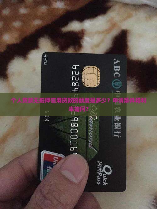 个人贷款无抵押信用贷款能有多少
