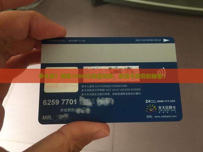 最新1000小额贷款