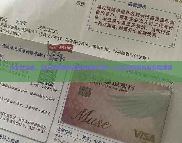 企业信用贷款叫什么名字