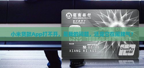 小米贷款app无响应