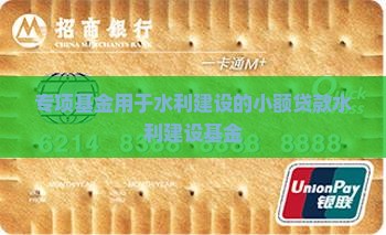 小额贷款水利建设基金