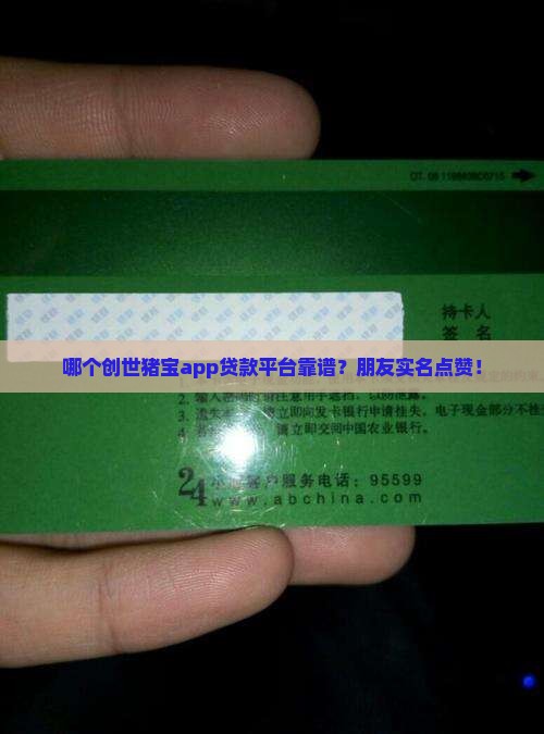 创世猪宝app贷款平台哪个好