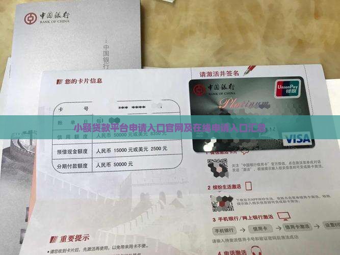 小额贷款平台申请入口